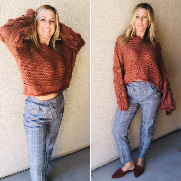 POM POM Chunky open knit sweater - Picture 3 of 8